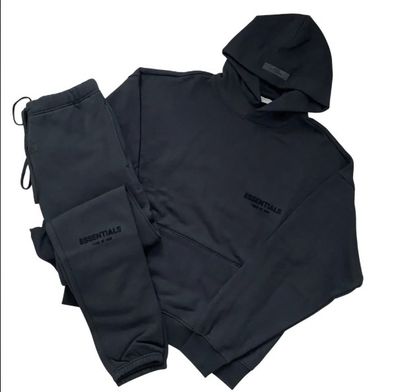 Black Hoodie And Sweatpants Set